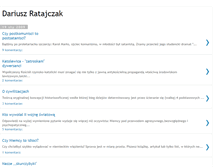 Tablet Screenshot of dariuszratajczak.blogspot.com