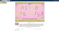 Desktop Screenshot of paintedpretties.blogspot.com