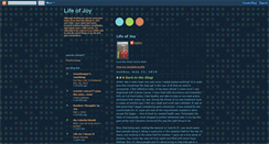 Desktop Screenshot of joellyn-lifeofjoy.blogspot.com