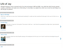 Tablet Screenshot of joellyn-lifeofjoy.blogspot.com