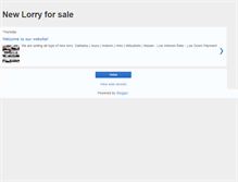 Tablet Screenshot of newlorry.blogspot.com