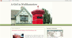 Desktop Screenshot of agirlinwalthamstow.blogspot.com