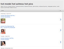 Tablet Screenshot of hotmodelhotactresshotpics.blogspot.com