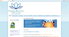 Desktop Screenshot of padmabhavam.blogspot.com