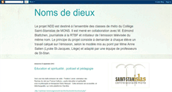 Desktop Screenshot of nomsdedieux.blogspot.com