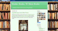 Desktop Screenshot of bookblogbyb.blogspot.com
