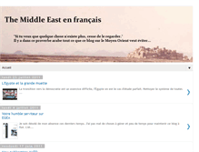 Tablet Screenshot of middleeastenfrancais.blogspot.com