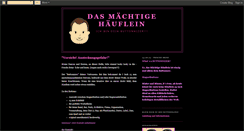 Desktop Screenshot of maechtigeshaeuflein.blogspot.com