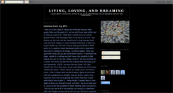 Desktop Screenshot of livinglovinganddreaming.blogspot.com