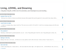 Tablet Screenshot of livinglovinganddreaming.blogspot.com