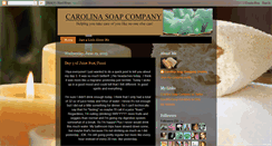 Desktop Screenshot of carolinasoapco.blogspot.com