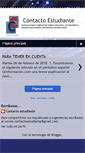 Mobile Screenshot of contactoestudiante.blogspot.com
