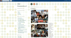 Desktop Screenshot of dscgeneracion97.blogspot.com