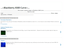 Tablet Screenshot of blackberry-8300-curve.blogspot.com