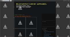 Desktop Screenshot of blatantlyloud.blogspot.com