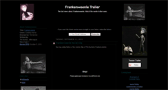 Desktop Screenshot of frankenweenie-movie-trailer.blogspot.com