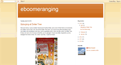 Desktop Screenshot of eboomeranging.blogspot.com