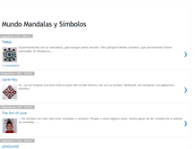 Tablet Screenshot of mundodemandalas.blogspot.com