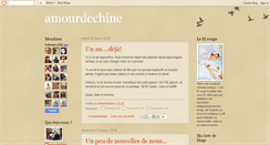 Desktop Screenshot of amourchine.blogspot.com