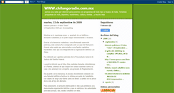 Desktop Screenshot of chilangoradio.blogspot.com