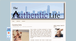 Desktop Screenshot of living-authentically.blogspot.com
