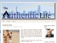Tablet Screenshot of living-authentically.blogspot.com