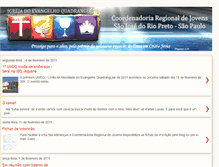 Tablet Screenshot of juventudequadrangularderiopreto.blogspot.com