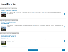Tablet Screenshot of kauaiparadise.blogspot.com