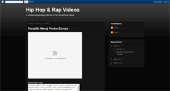 Desktop Screenshot of hiphop-videos.blogspot.com