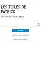 Mobile Screenshot of les-toiles-de-patrick.blogspot.com