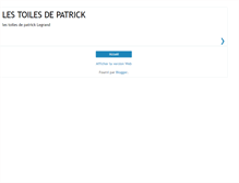 Tablet Screenshot of les-toiles-de-patrick.blogspot.com