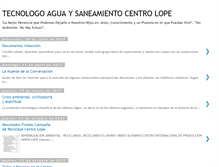 Tablet Screenshot of aguaysaneamiento.blogspot.com