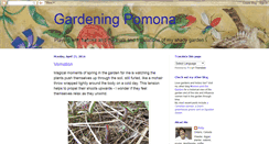 Desktop Screenshot of gardeningpomona.blogspot.com