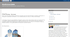 Desktop Screenshot of dixman2000.blogspot.com