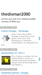 Mobile Screenshot of dixman2000.blogspot.com