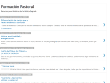 Tablet Screenshot of formacionpastoralmusical.blogspot.com
