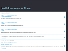 Tablet Screenshot of healthchoicequote.blogspot.com