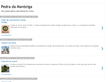 Tablet Screenshot of pedra-da-manteiga.blogspot.com