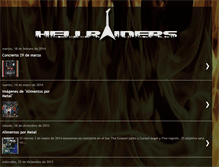 Tablet Screenshot of hellraidersmetal.blogspot.com