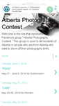 Mobile Screenshot of albertaphotographycontest.blogspot.com