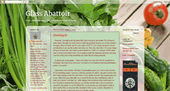 Desktop Screenshot of glassabattoir.blogspot.com