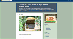 Desktop Screenshot of latelierdelucie.blogspot.com