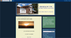 Desktop Screenshot of escuela779.blogspot.com