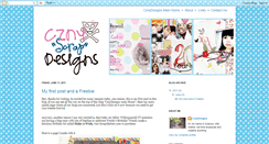 Desktop Screenshot of cznyscrapdesigns.blogspot.com