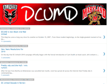 Tablet Screenshot of dcumd.blogspot.com