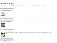 Tablet Screenshot of priviesandprimsblog.blogspot.com