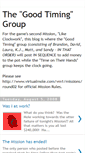 Mobile Screenshot of goodtiminggroup.blogspot.com