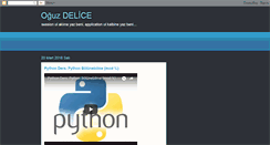 Desktop Screenshot of oguzdelice.blogspot.com