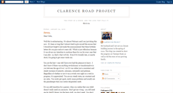 Desktop Screenshot of clarenceroadproject.blogspot.com