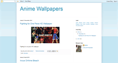 Desktop Screenshot of anime-wallpapers.blogspot.com